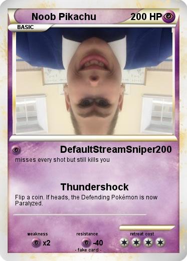 Pokemon Noob Pikachu