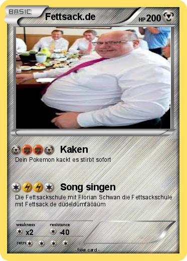 Pokemon Fettsack.de