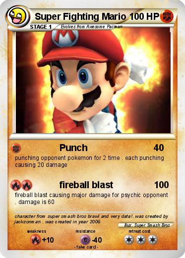 Pokemon Super Fighting Mario