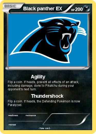 Pokemon Black panther EX