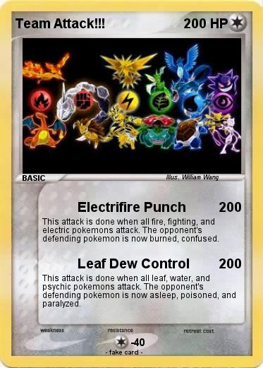 Pokemon Team Attack!!!