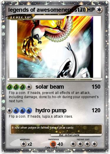 Pokemon legends of awesomenenes
