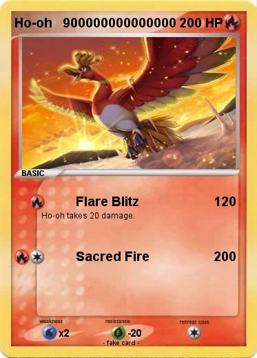 Pokemon Ho-oh   900000000000000