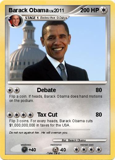 Pokemon Barack Obama