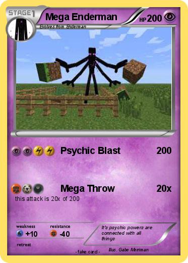 Pokemon Mega Enderman