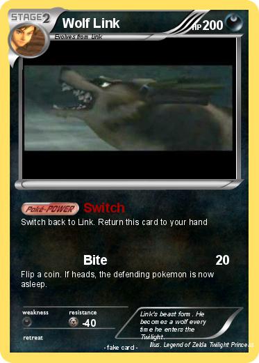 Pokemon Wolf Link