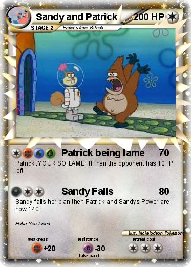 Pokemon Sandy and Patrick