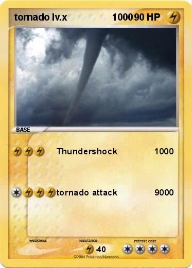 Pokemon tornado lv.x                 1000 