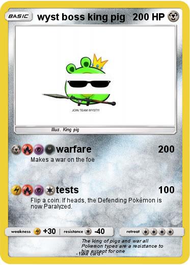 Pokemon wyst boss king pig