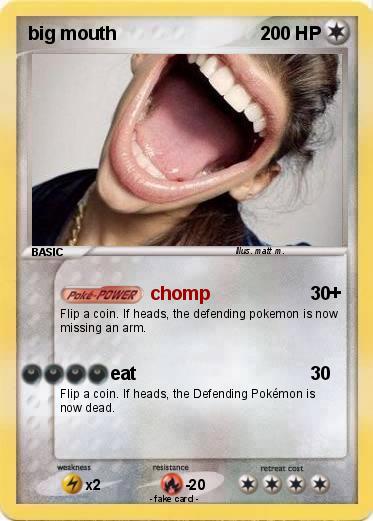 Pokemon big mouth