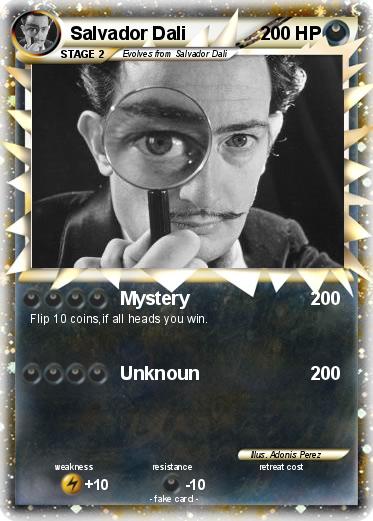 Pokemon Salvador Dali