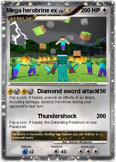 Pokemon Mega herobrine ex