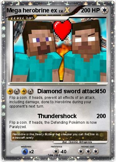 Pokemon Mega herobrine ex