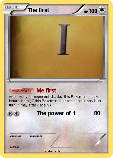 Pokemon The first
