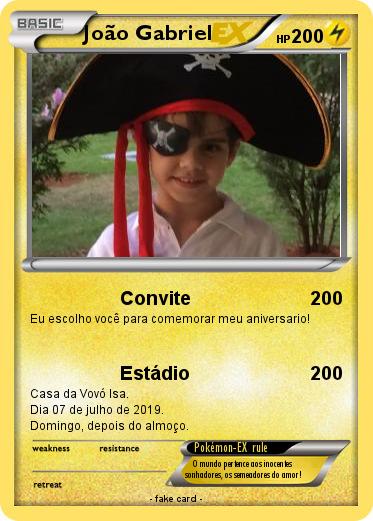 Pokemon João Gabriel