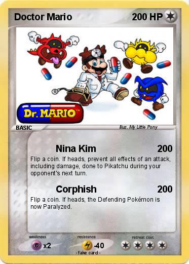Pokemon Doctor Mario