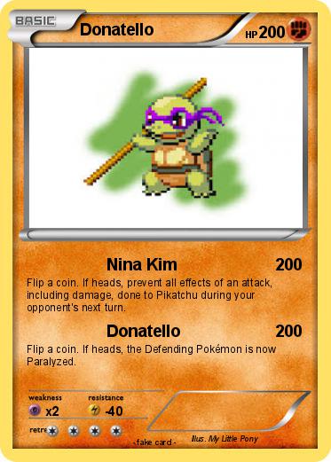 Pokemon Donatello