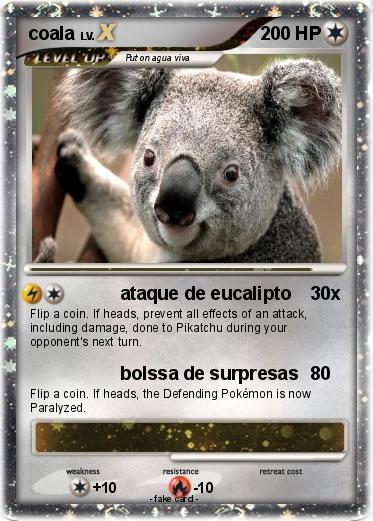 Pokemon coala