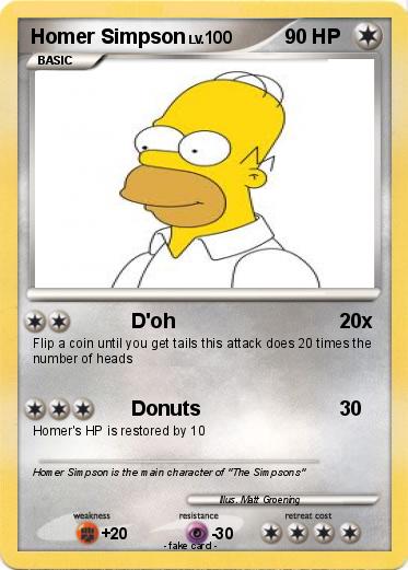 Pokemon Homer Simpson