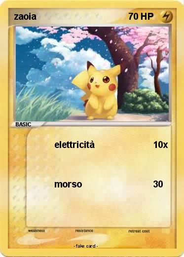 Pokemon zaoia