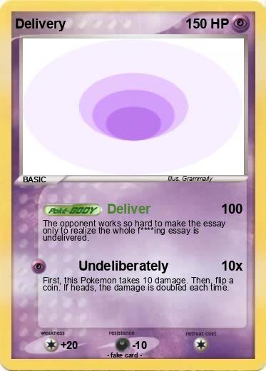 Pokemon Delivery