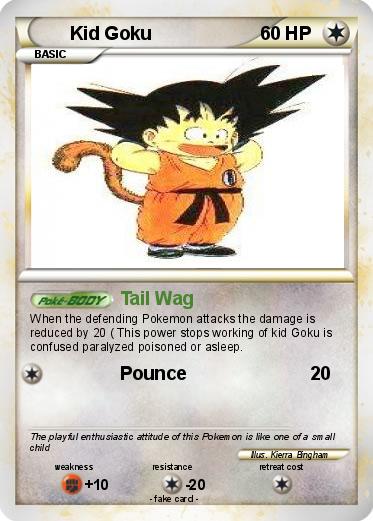 Pokemon Kid Goku