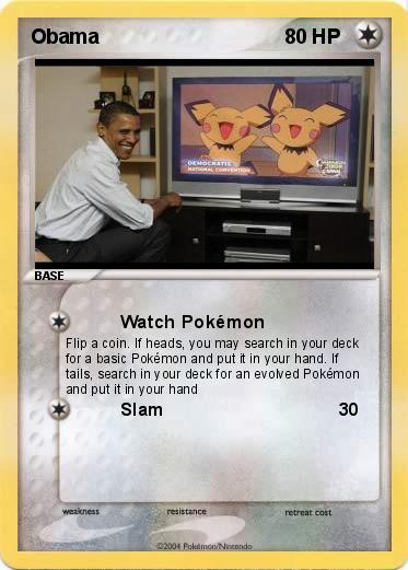 Pokemon Obama