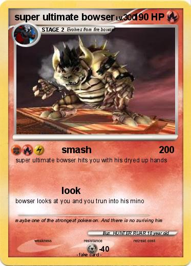 Pokemon super ultimate bowser