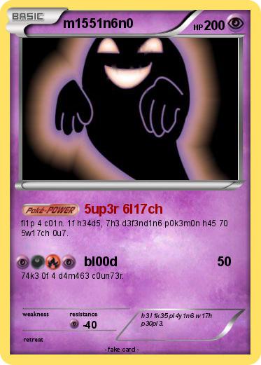 Pokemon m1551n6n0