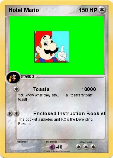 Pokemon Hotel Mario
