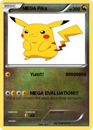 Pokemon MEGA Pika