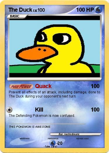 Pokemon The Duck