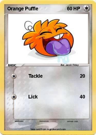 Pokemon Orange Puffle