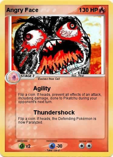 Pokemon Angry Face