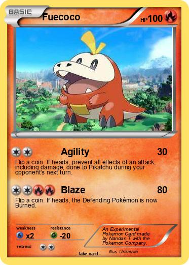 Pokemon Fuecoco