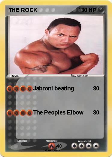 Pokemon THE ROCK
