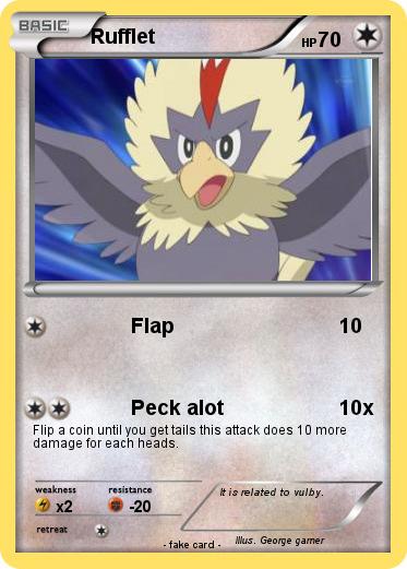 Pokemon Rufflet
