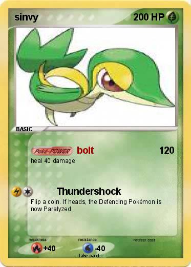Pokemon sinvy