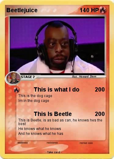 Pokemon Beetlejuice