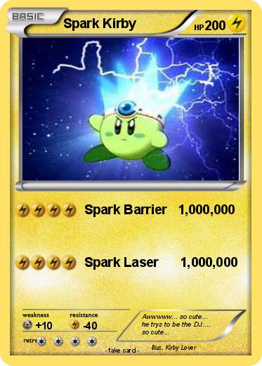 Pokemon Spark Kirby