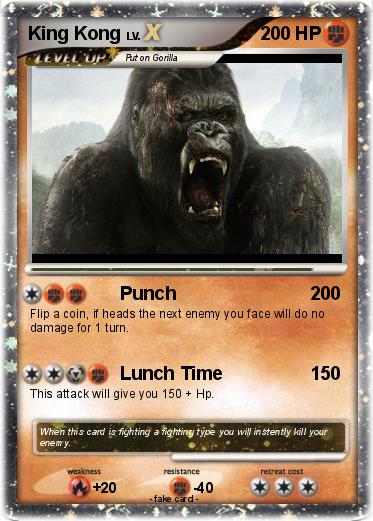 Pokemon King Kong