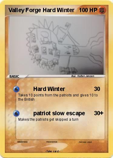Pokemon Valley Forge Hard Winter