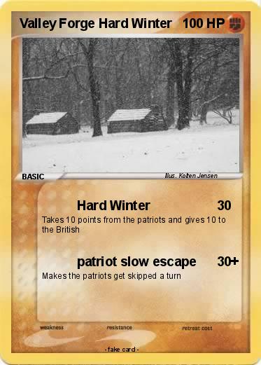 Pokemon Valley Forge Hard Winter