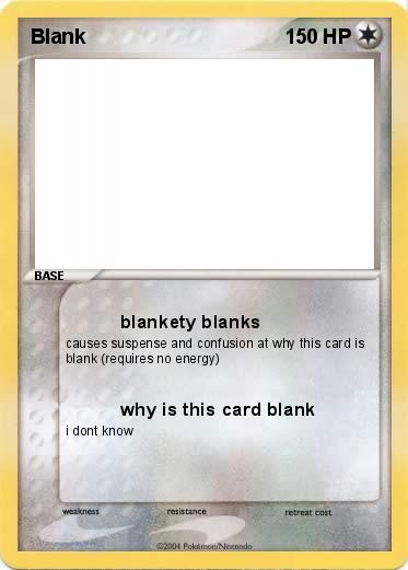 Pokemon Blank