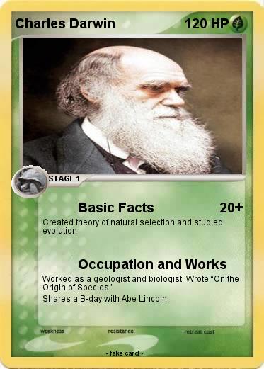 Pokemon Charles Darwin