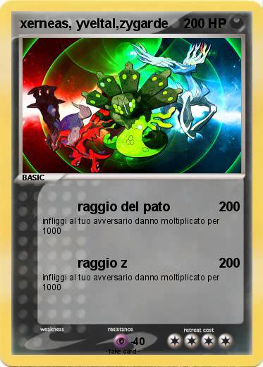 Pokemon xerneas, yveltal,zygarde