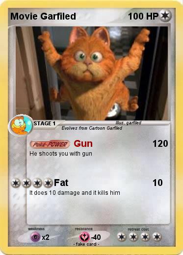 Pokemon Movie Garfiled