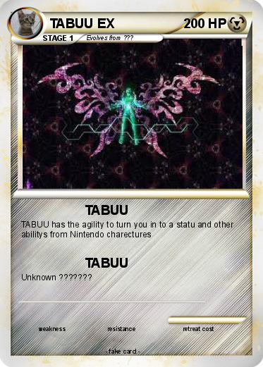 Pokemon TABUU EX