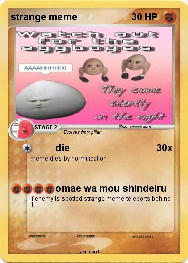 Pokemon strange meme