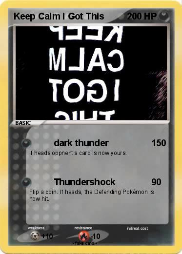 Pokemon Keep Calm I Got This